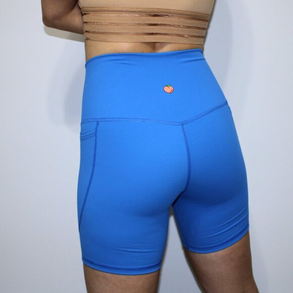 Electric Blue Summer Shorts - (S, L) - Picture 5 of 8
